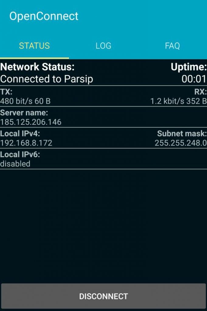آموزش کامل اوپن کانکت برای اندروید